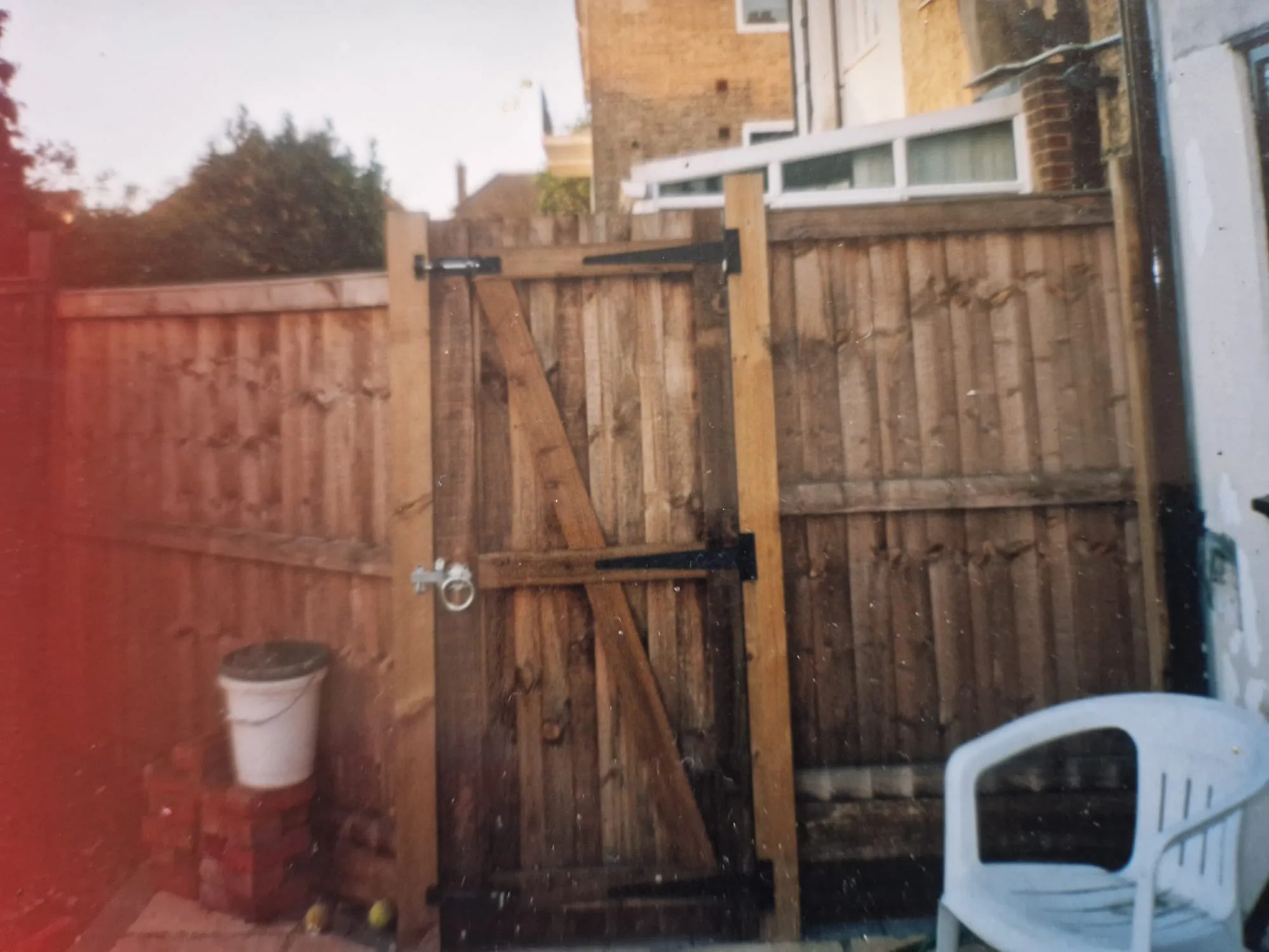 new fence and gate