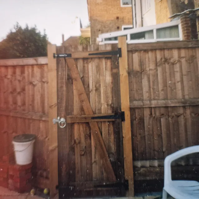 new fence and gate