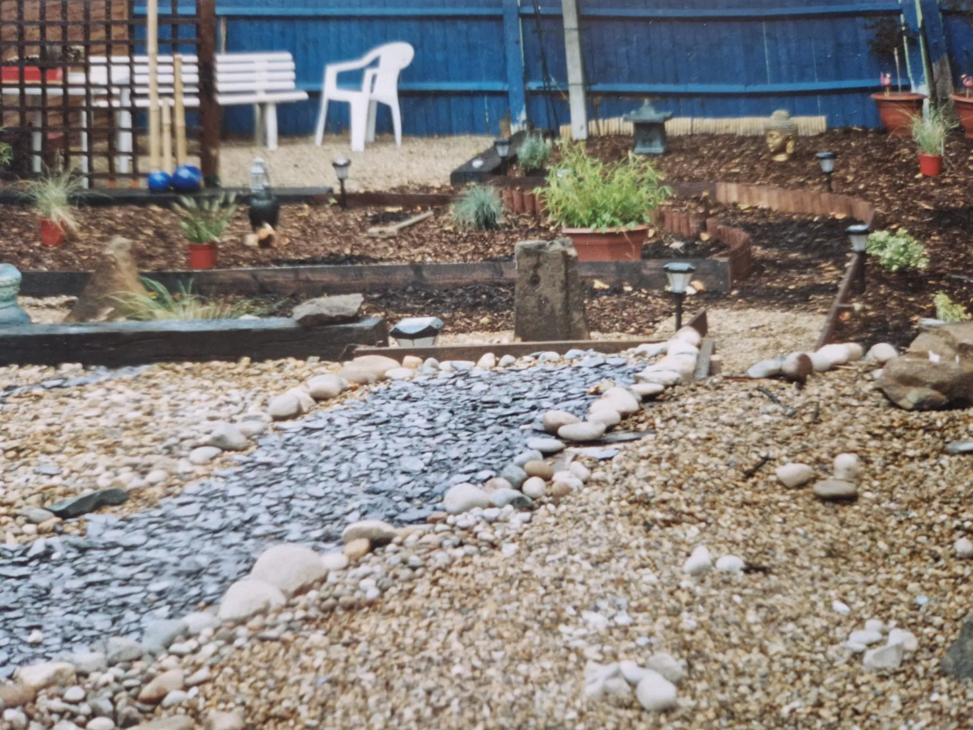 Garden landscaping