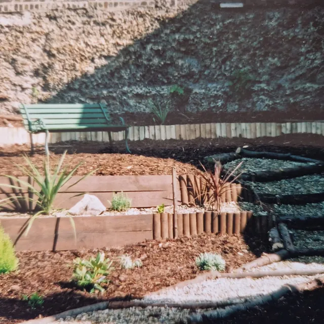 Landscaped garden
